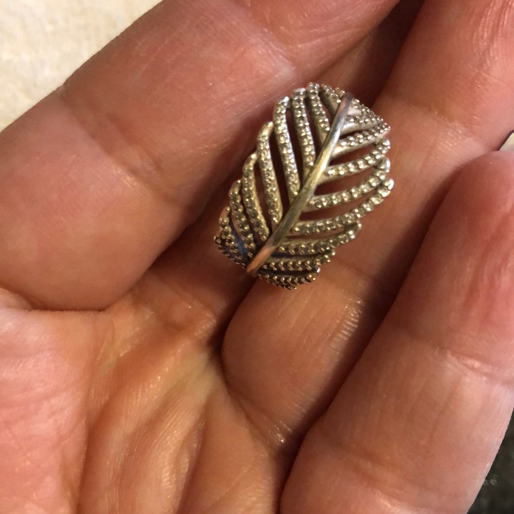 Pandora Leaf Ring - image 2